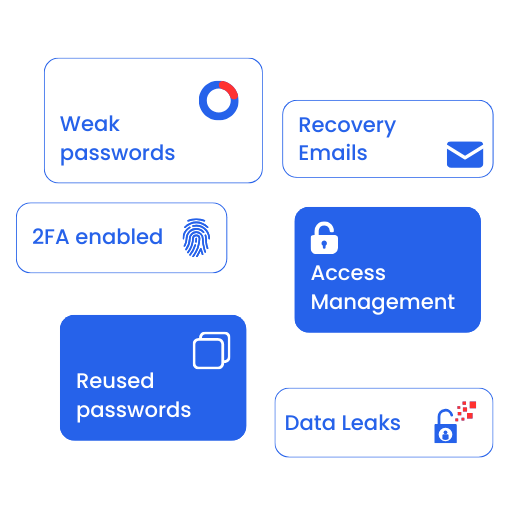 Illustration of cybersecurity experts from Prowtect handling security problems of your business